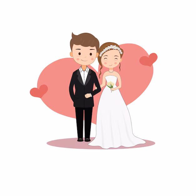 Casal de noivos